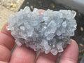 86g Clear Columnar Calcite with Quartz Specimen 1C from Fujian, China