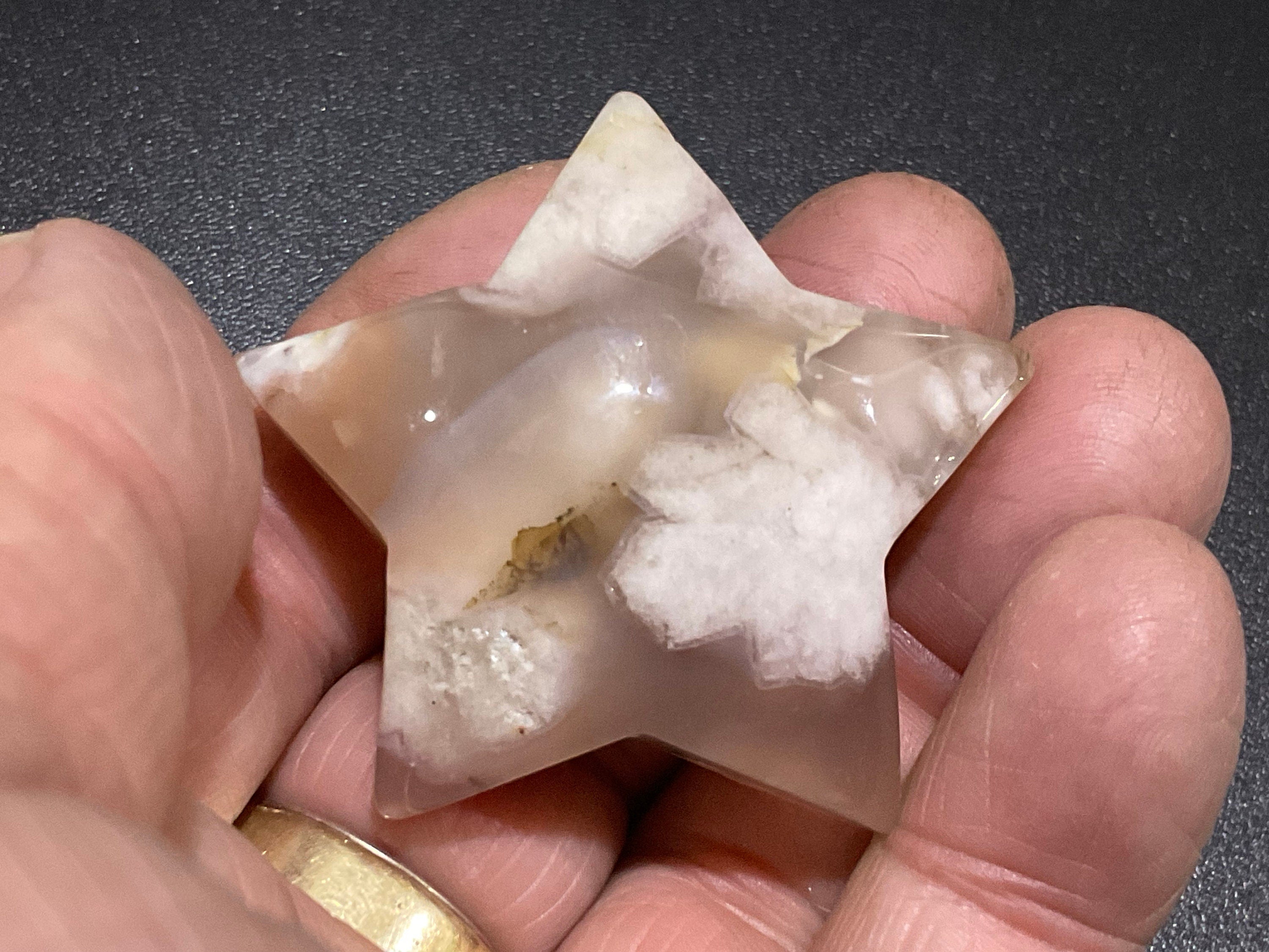 36g Flower Agate Star 4B