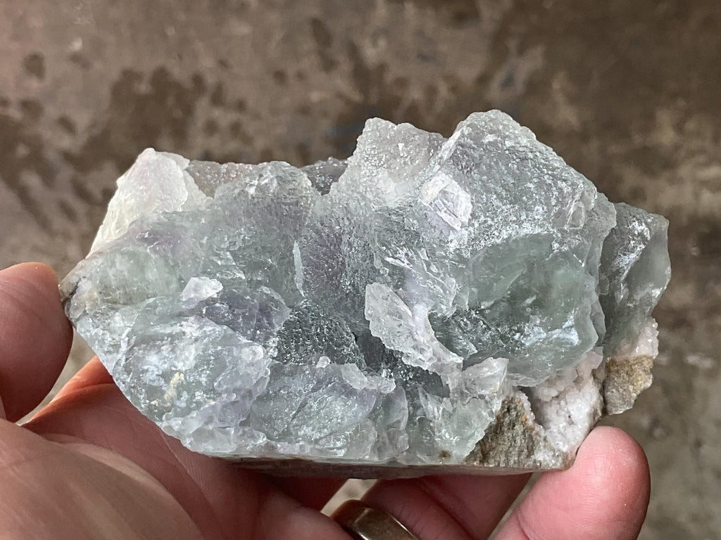 338g Botryoidal Pastel Fluorite Specimen 4B from Henan, China