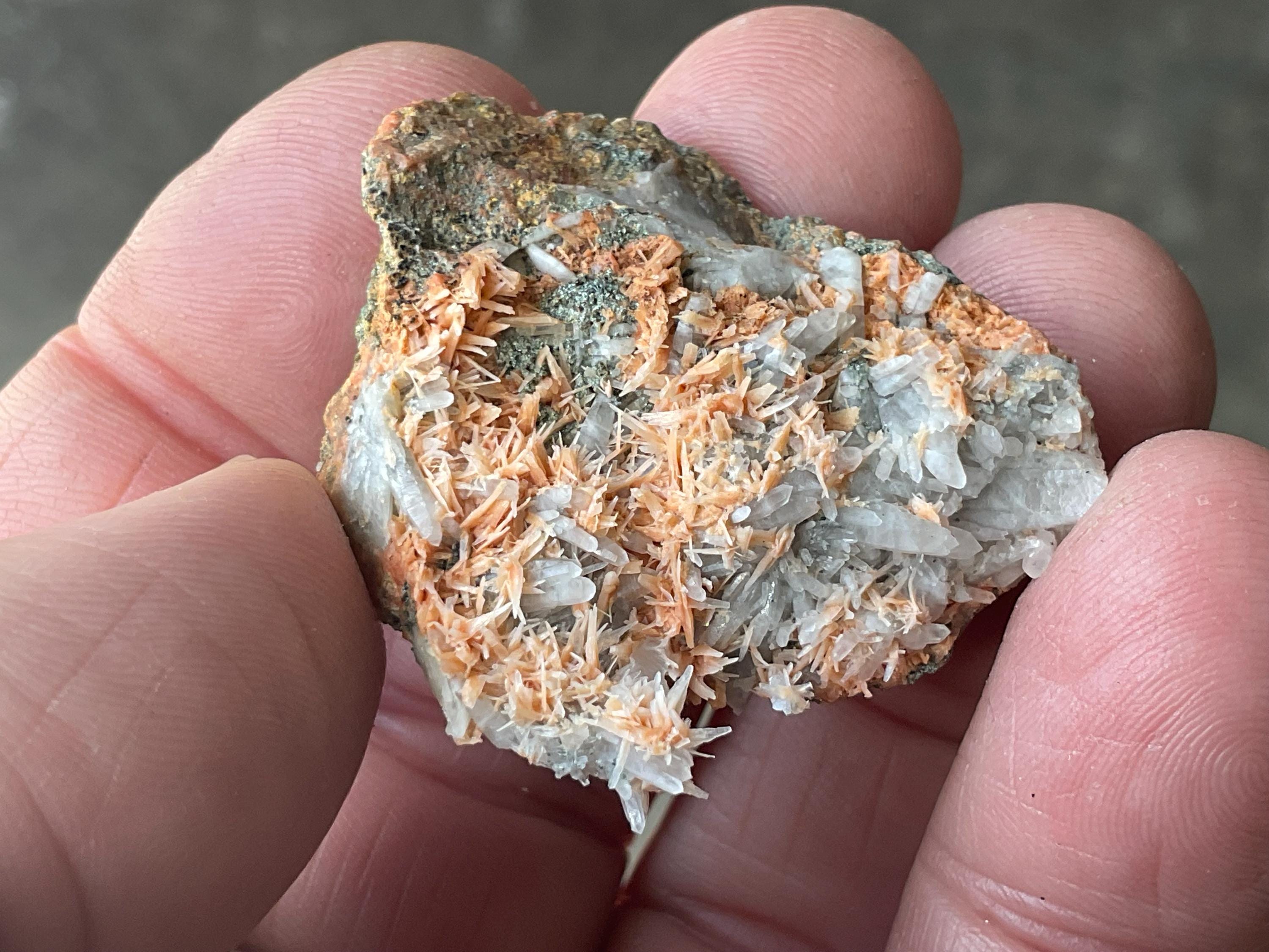 12g Albite with Aragonite Specimen A