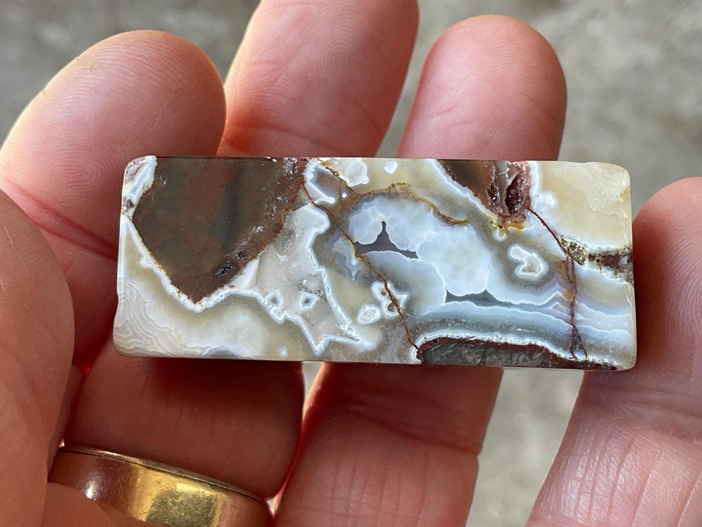 40g Mexican Crazy Lace Agate Freeform 10A