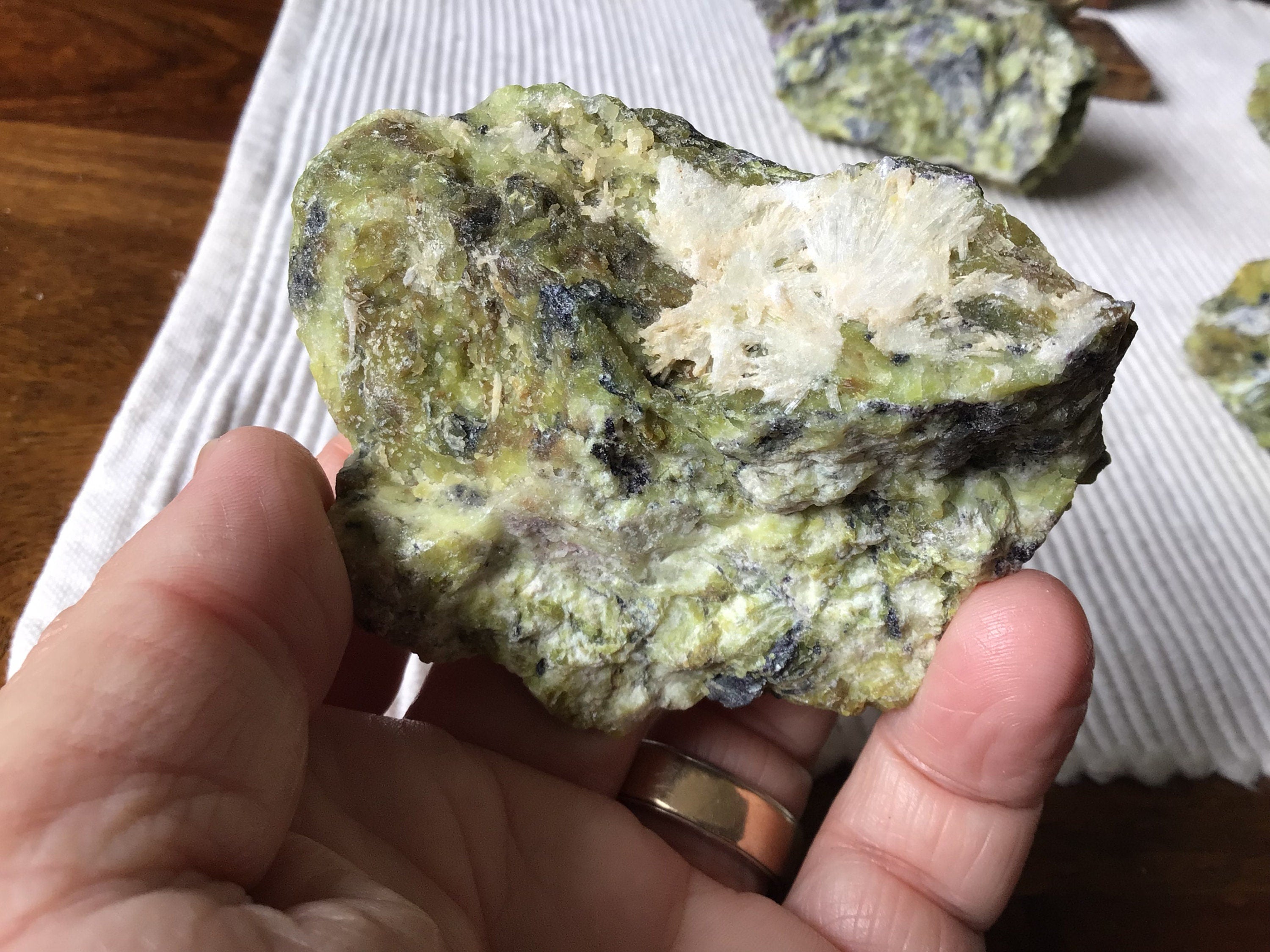 122g Atlantisite Type 2 Rough Piece 6A