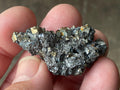 20g Galena with Iridescent Pyrite on Sphalerite Matrix Specimen A from Bulgaria
