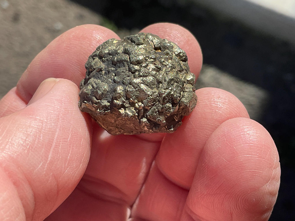 24g Natural Indonesian Pyrite after Marcasite Nodule 1B