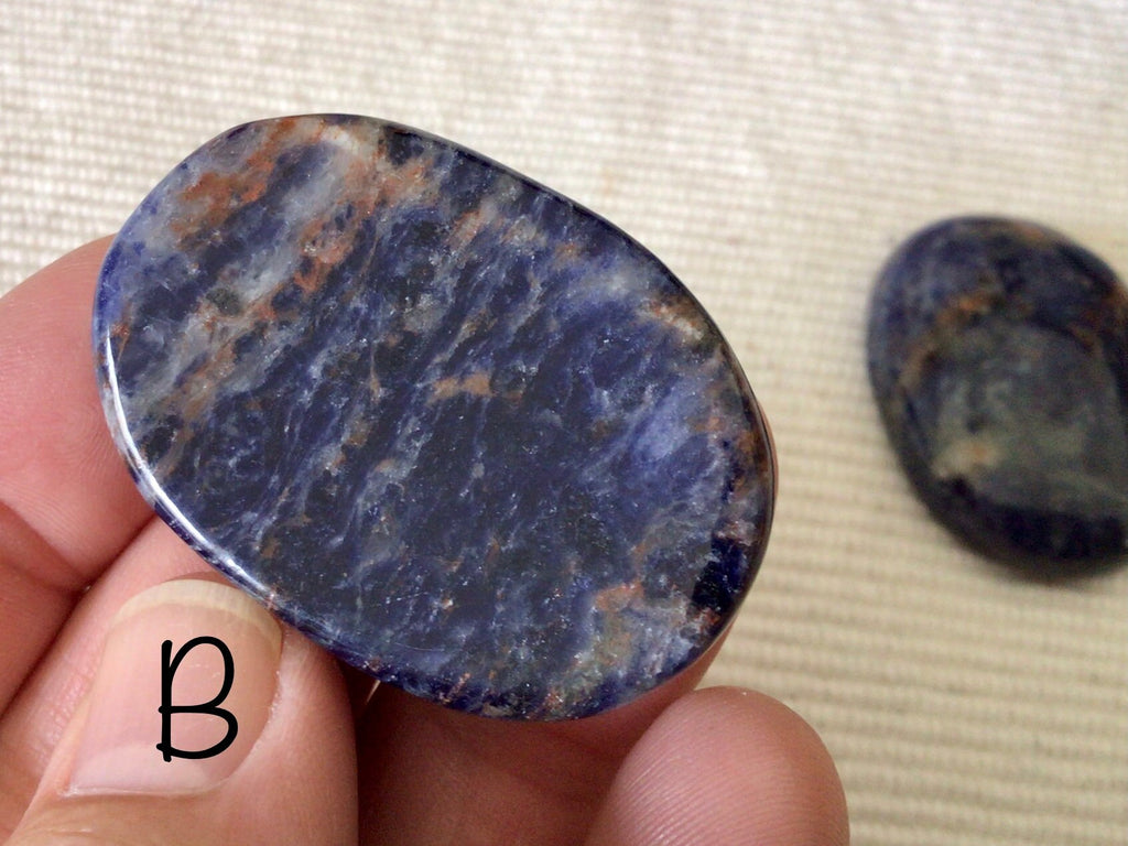 Sunset Sodalite Thumb Stone Group 10