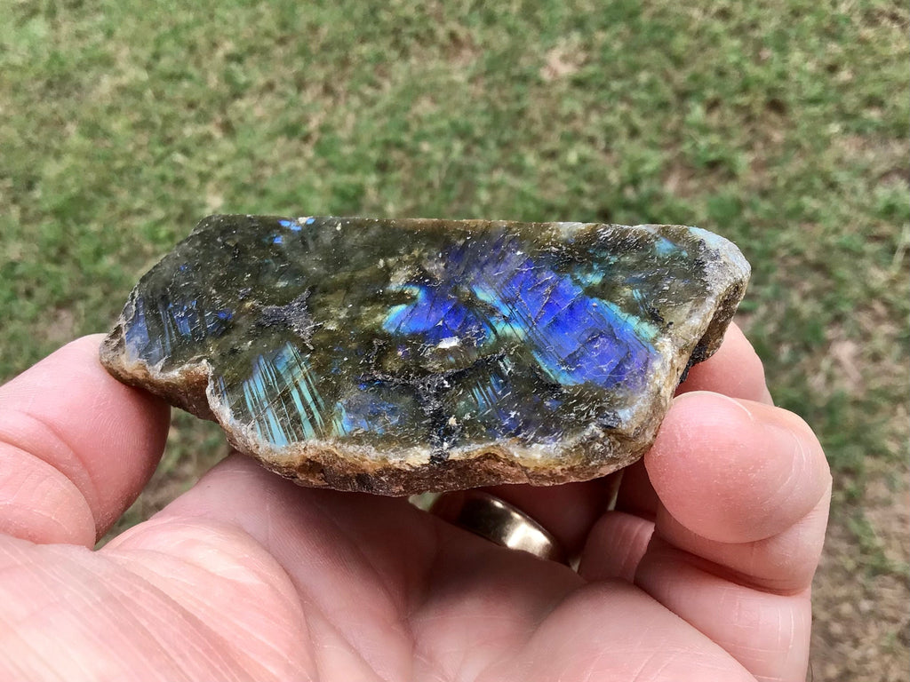 99g Labradorite One Side Polished 1C