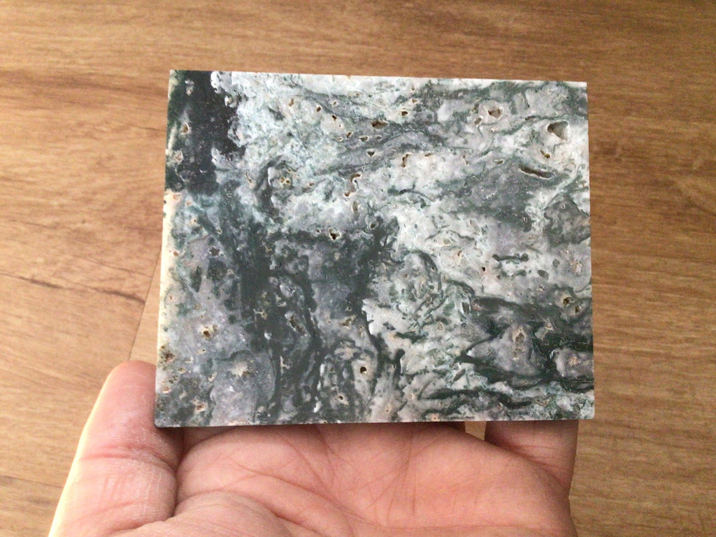 145g Moss Agate Polished Slab 1C