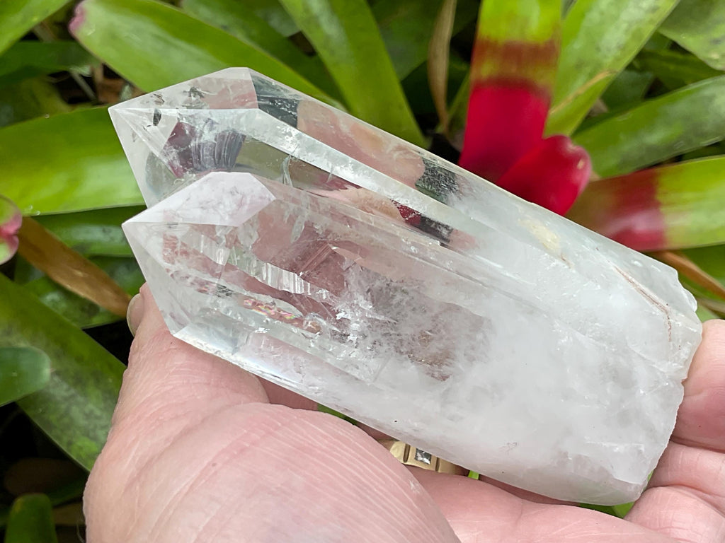 300g “Water Clear” Quartz Generator with custom stand C