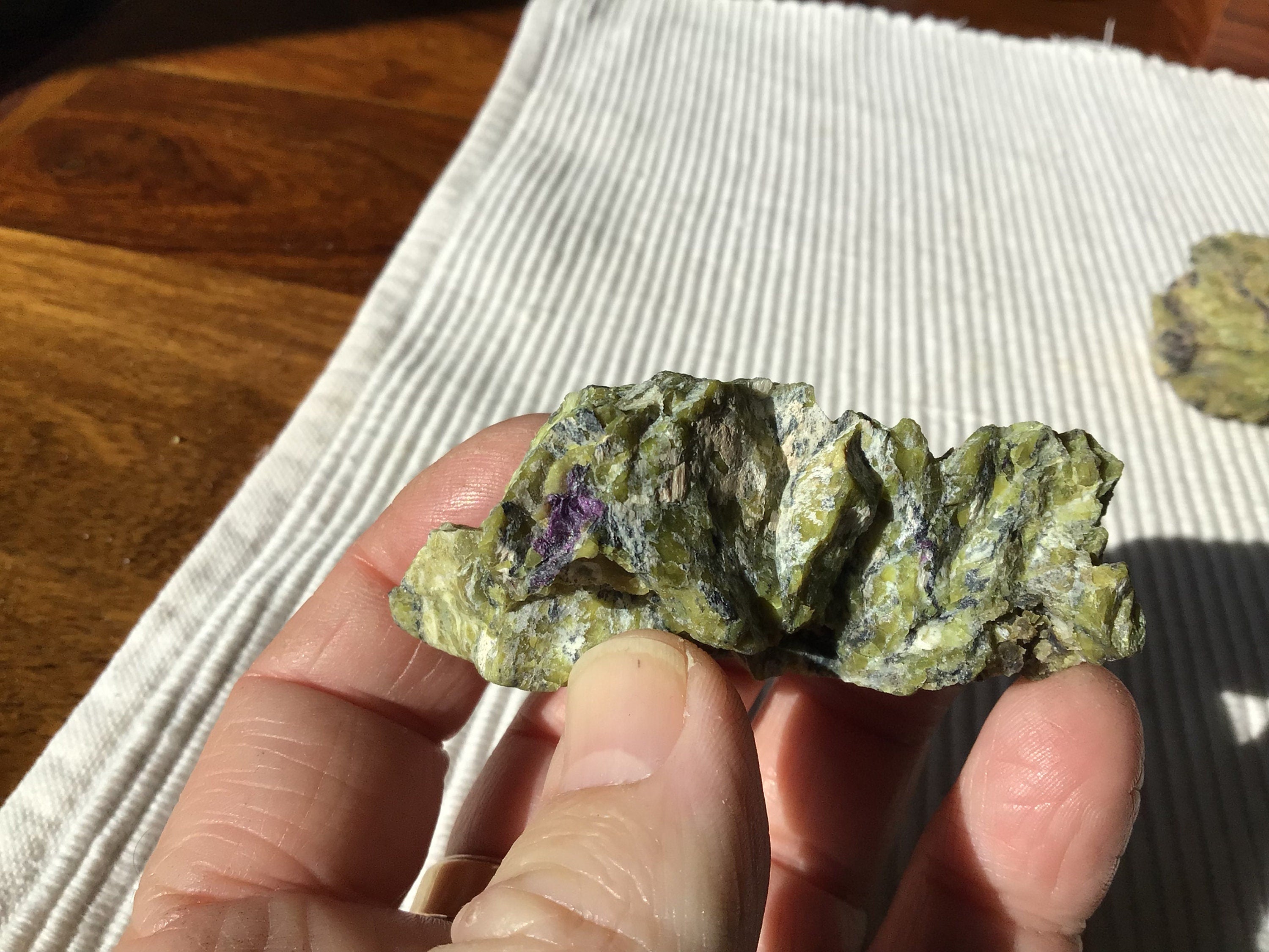 40g Atlantisite Rough Piece 12A