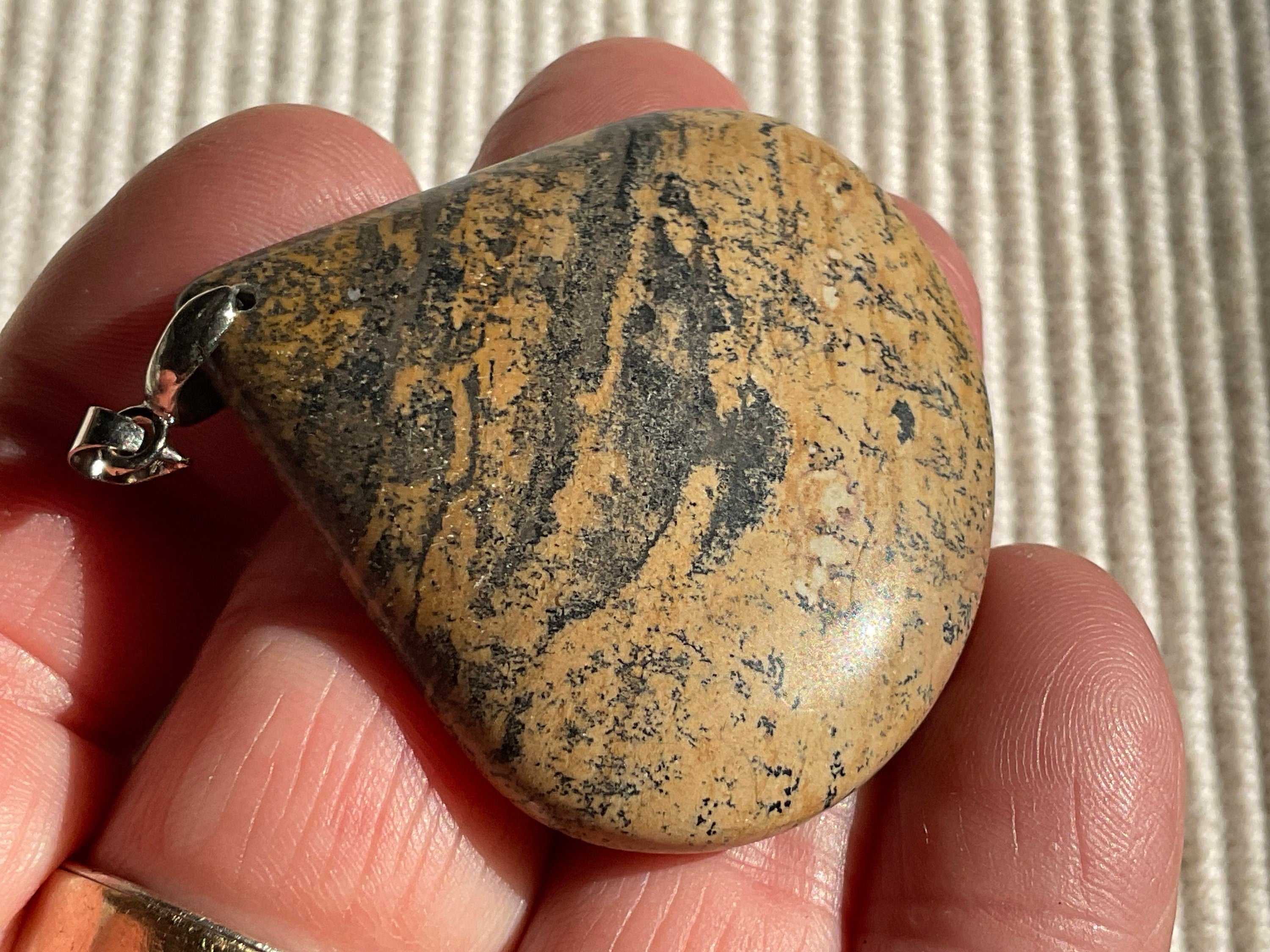 20g “Chinese Picture Jasper” Pendant C