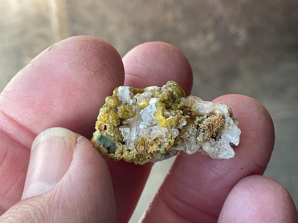 10g Australian Cerussite and Pyromorphite Specimen 1D from Rum Jungle