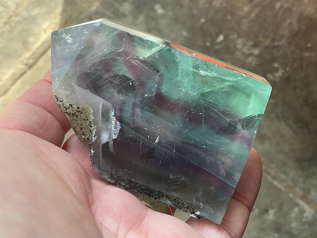 177g Rainbow Fluorite Generator 4A