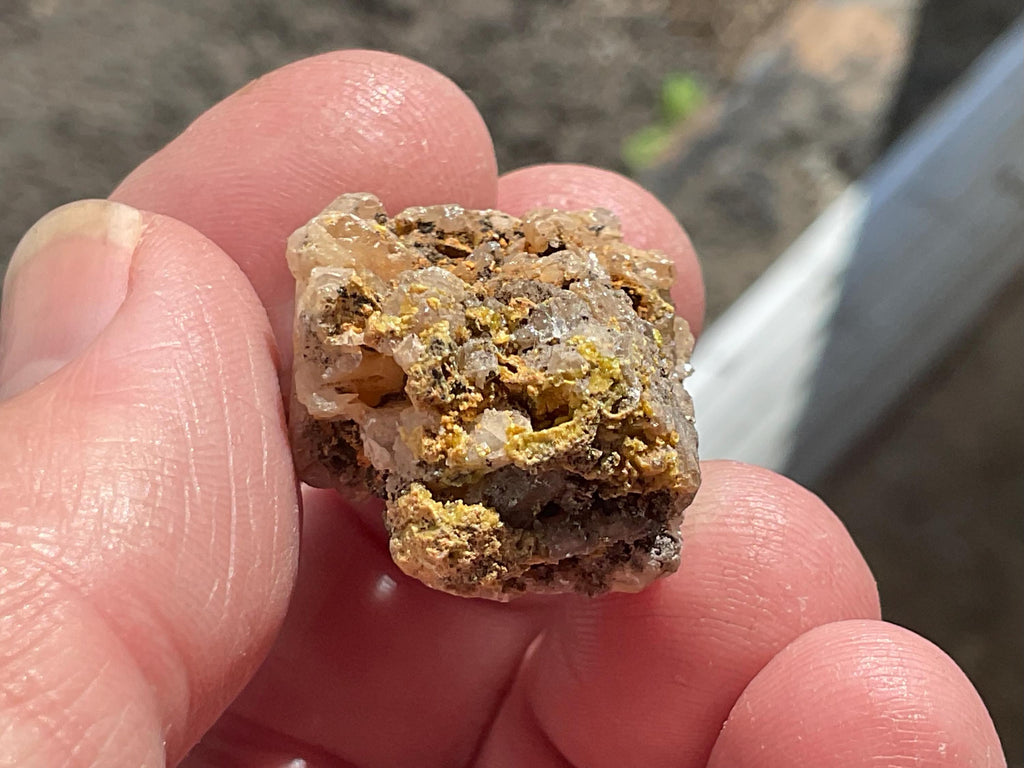 26g Australian Cerussite with Pyromorphite Specimen 1A from Rum Jungle