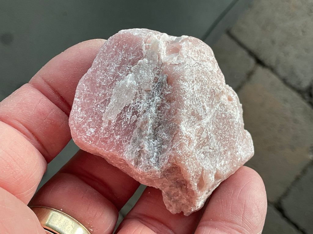 65g Mexican Pink Opal Rough 1B
