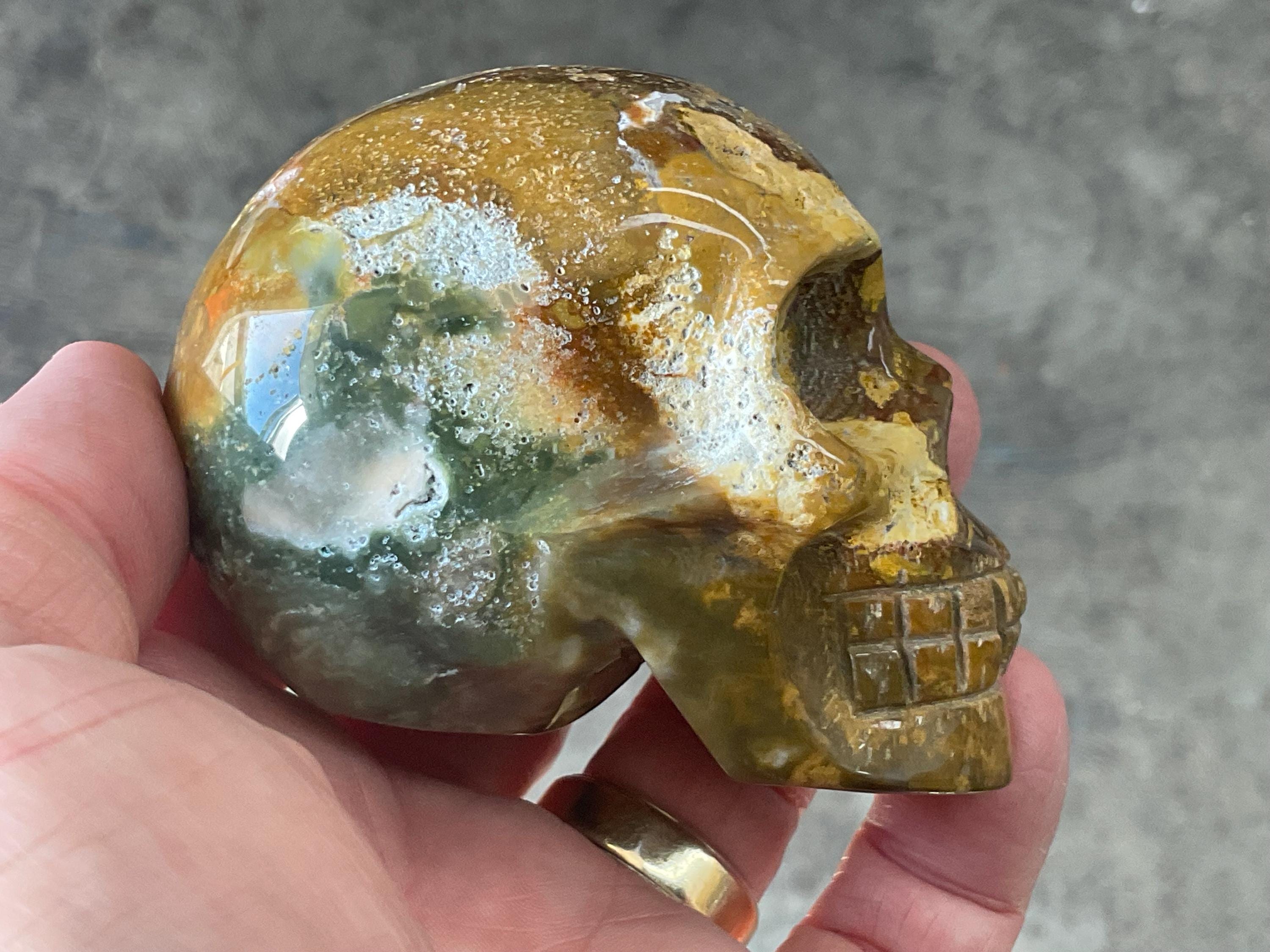 304g Ocean Jasper Skull B