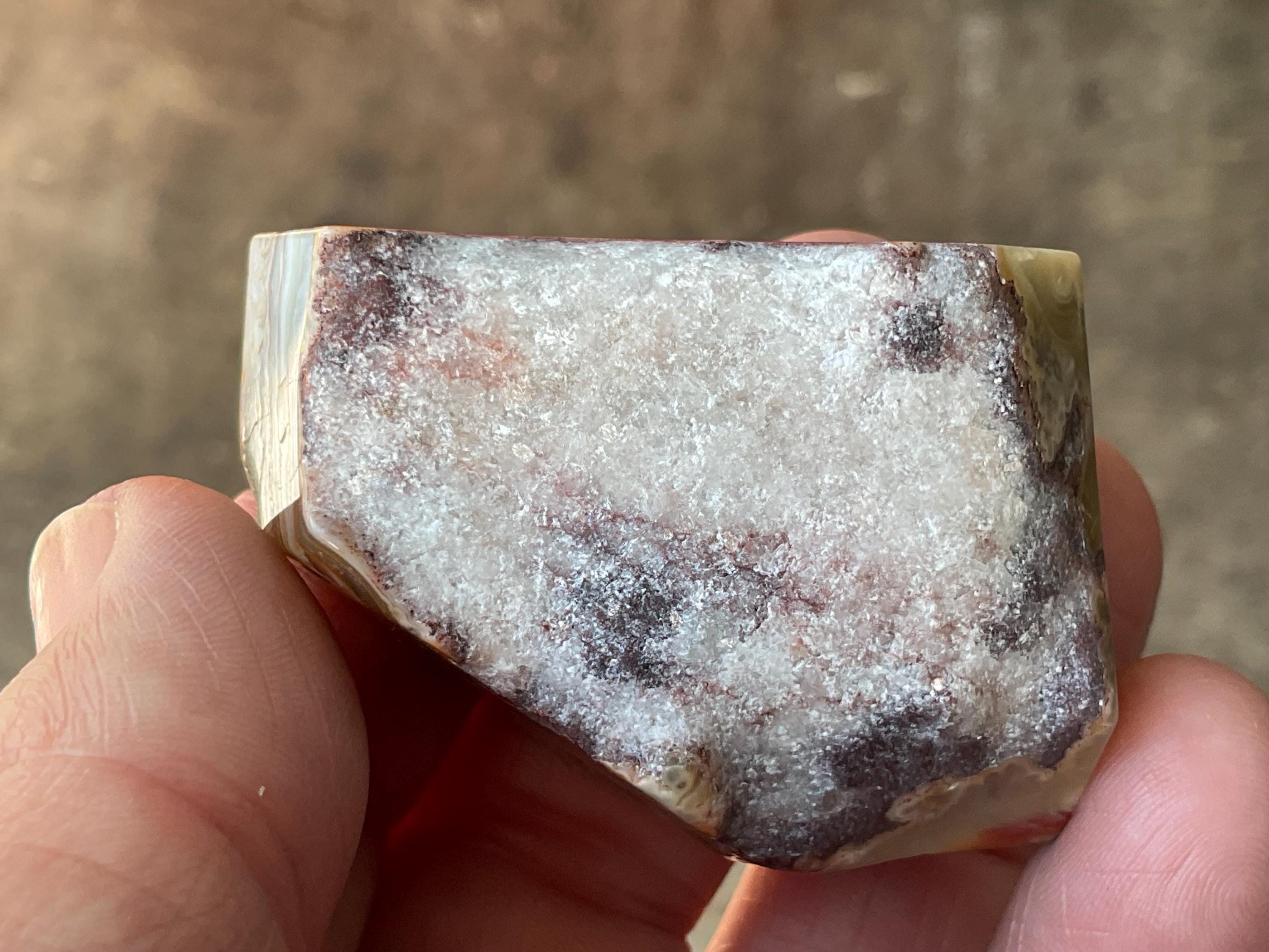76g Mexican Crazy Lace Agate Freeform 19C