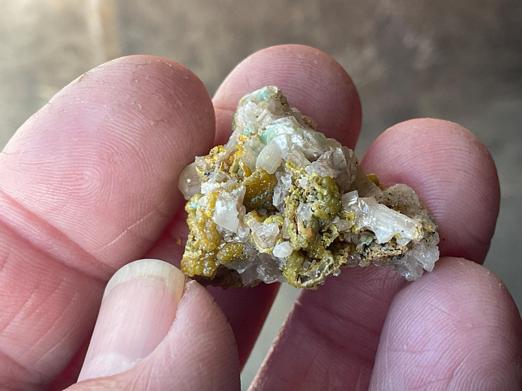 10g Australian Cerussite and Pyromorphite Specimen 1D from Rum Jungle