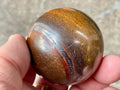 200g Tiger Iron Sphere 3A