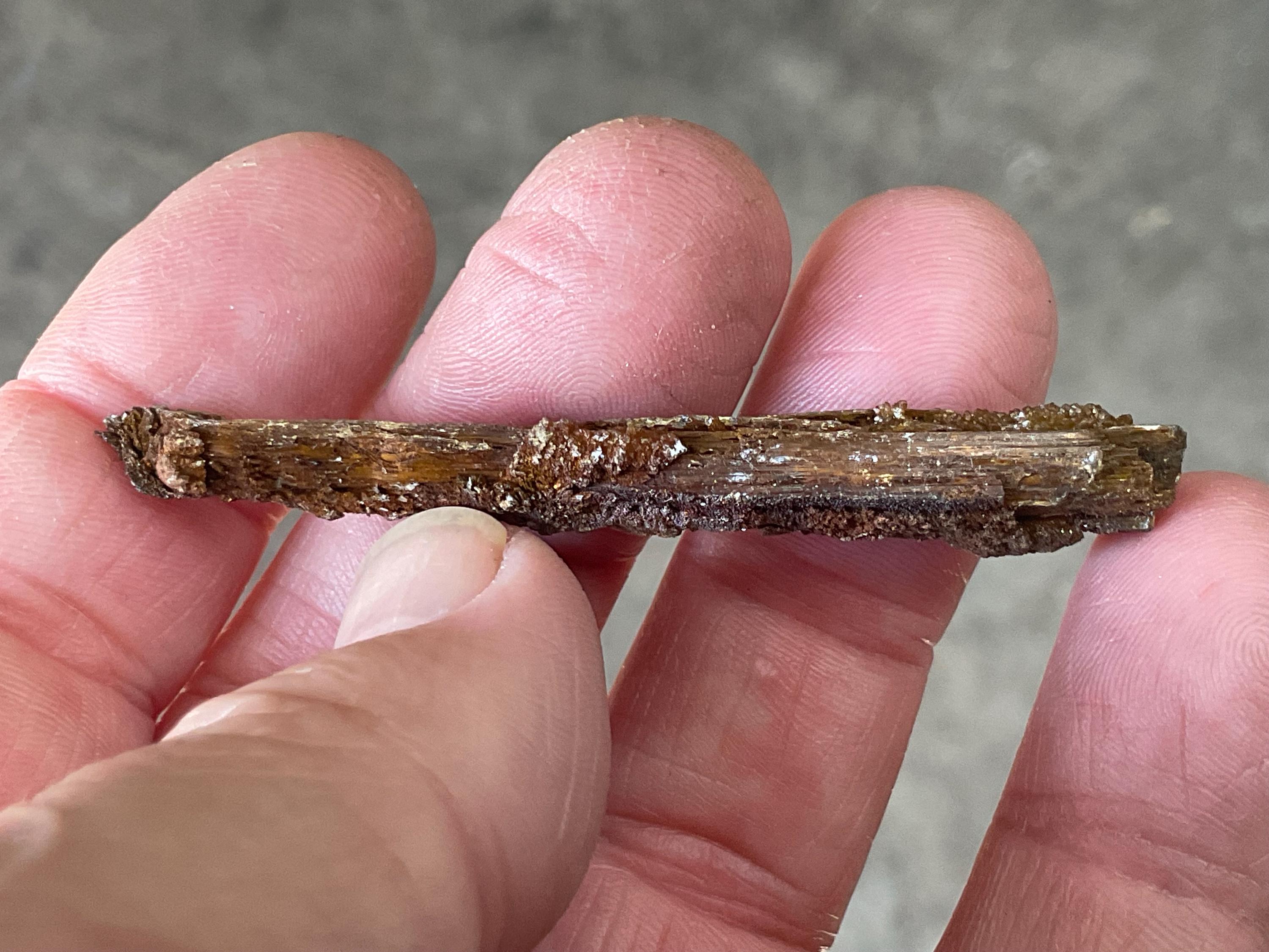 6g Stibiconite with Druzy Quartz Specimen 1A from Hunan, China