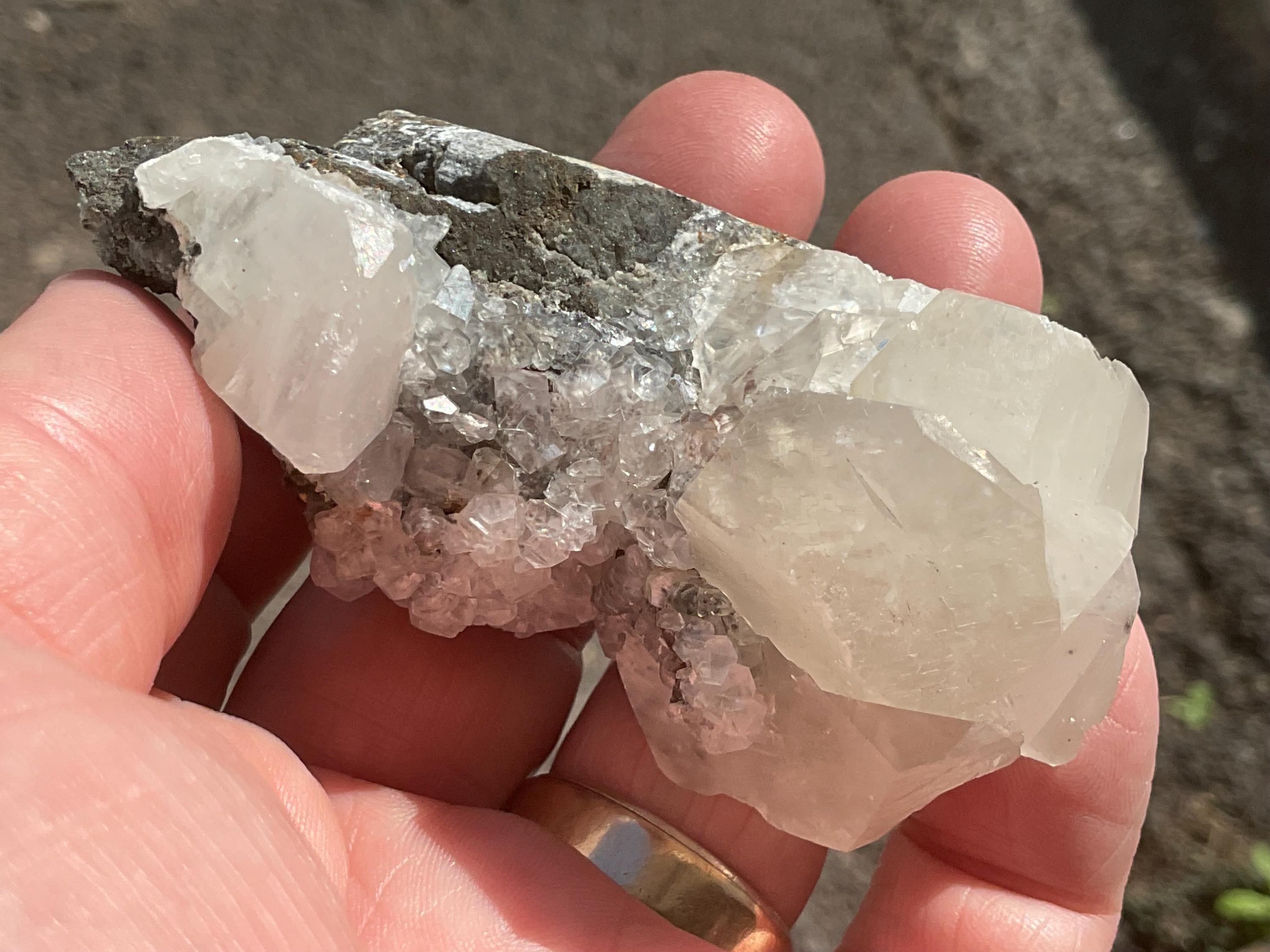 92g Multi Generational Calcite Specimen from Hunan, China