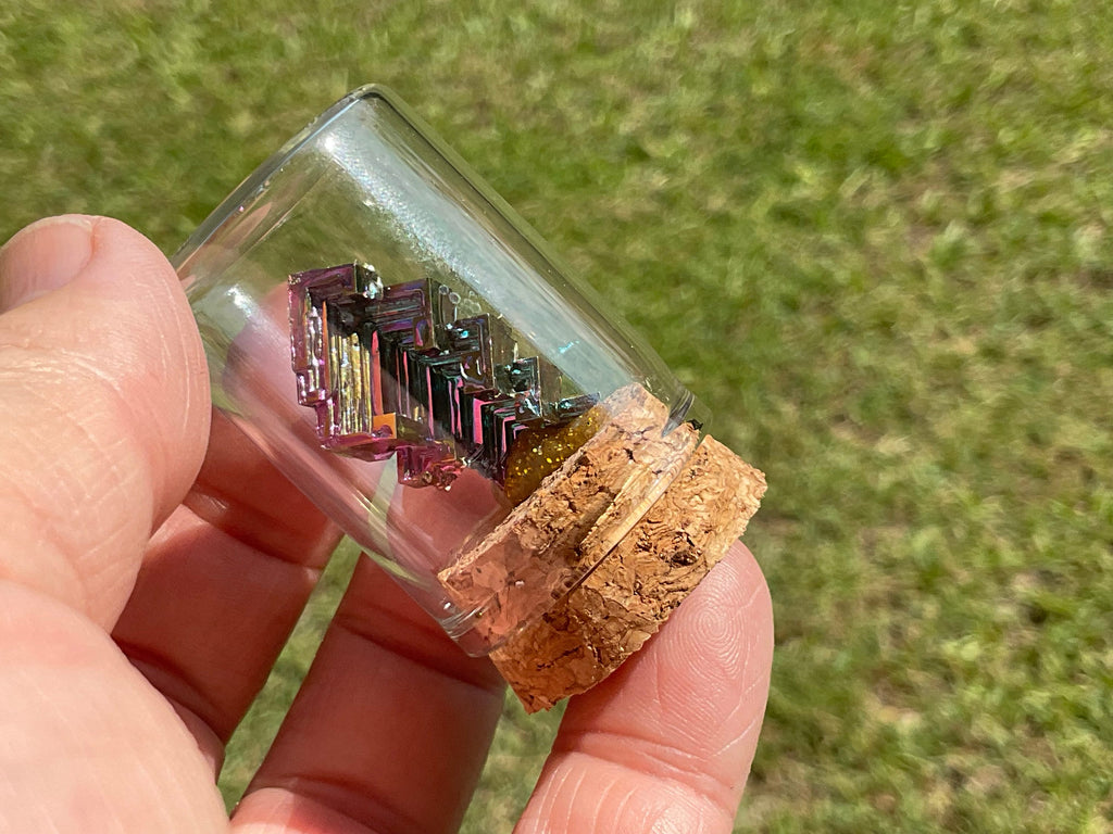 Bismuth Specimen Display Bottle 3C