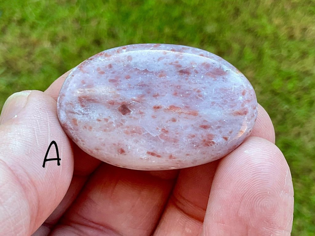 16g Pakistan Strawberry Jasper small Palmstone  1 A