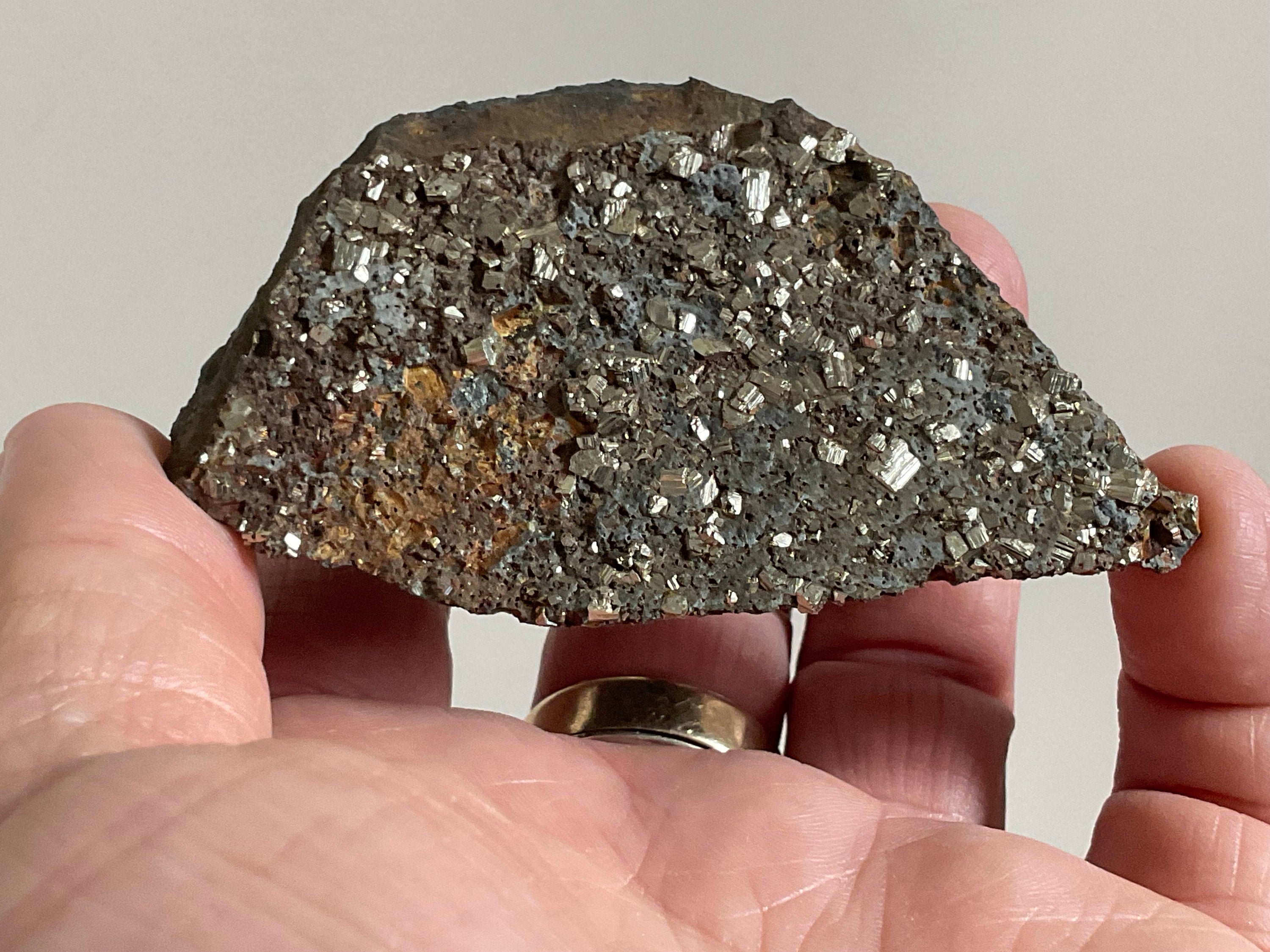 97g Tasmanian Cubic Pyrite Specimen 2B