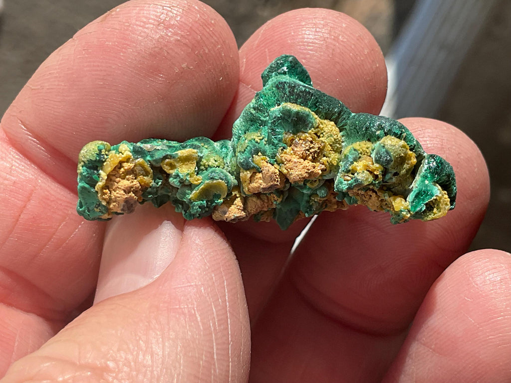 10g Australian Malachite, Cerussite and Pyromorphite Specimen 1B