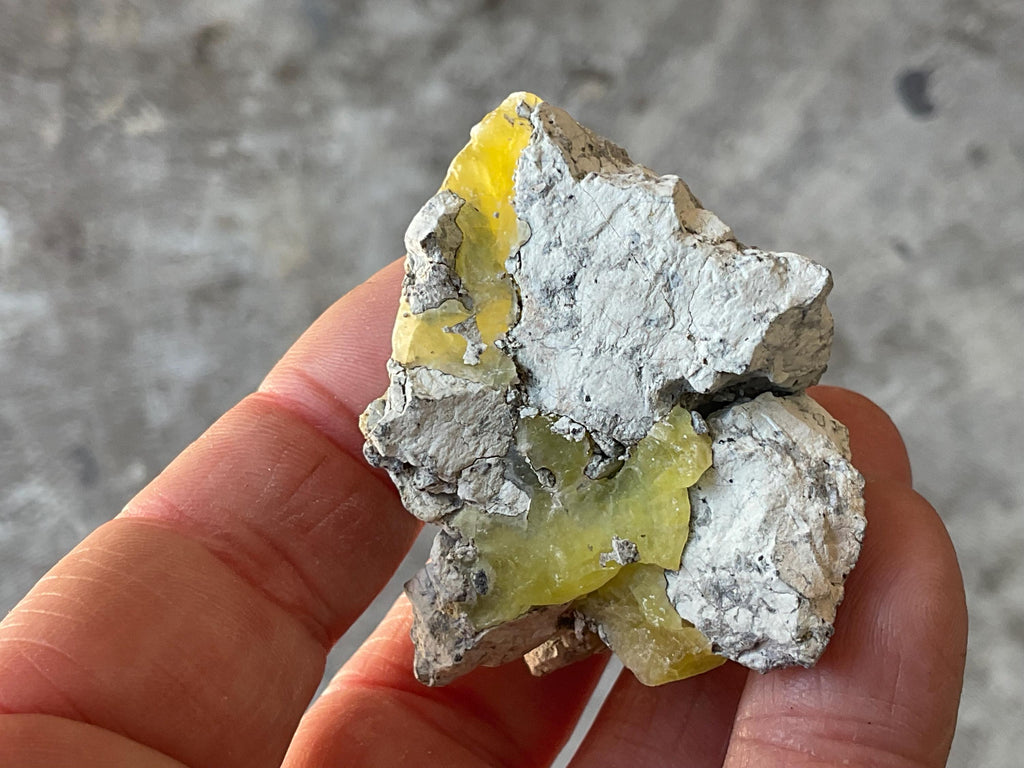 48g Pakistan Yellow Brucite Specimen 8C