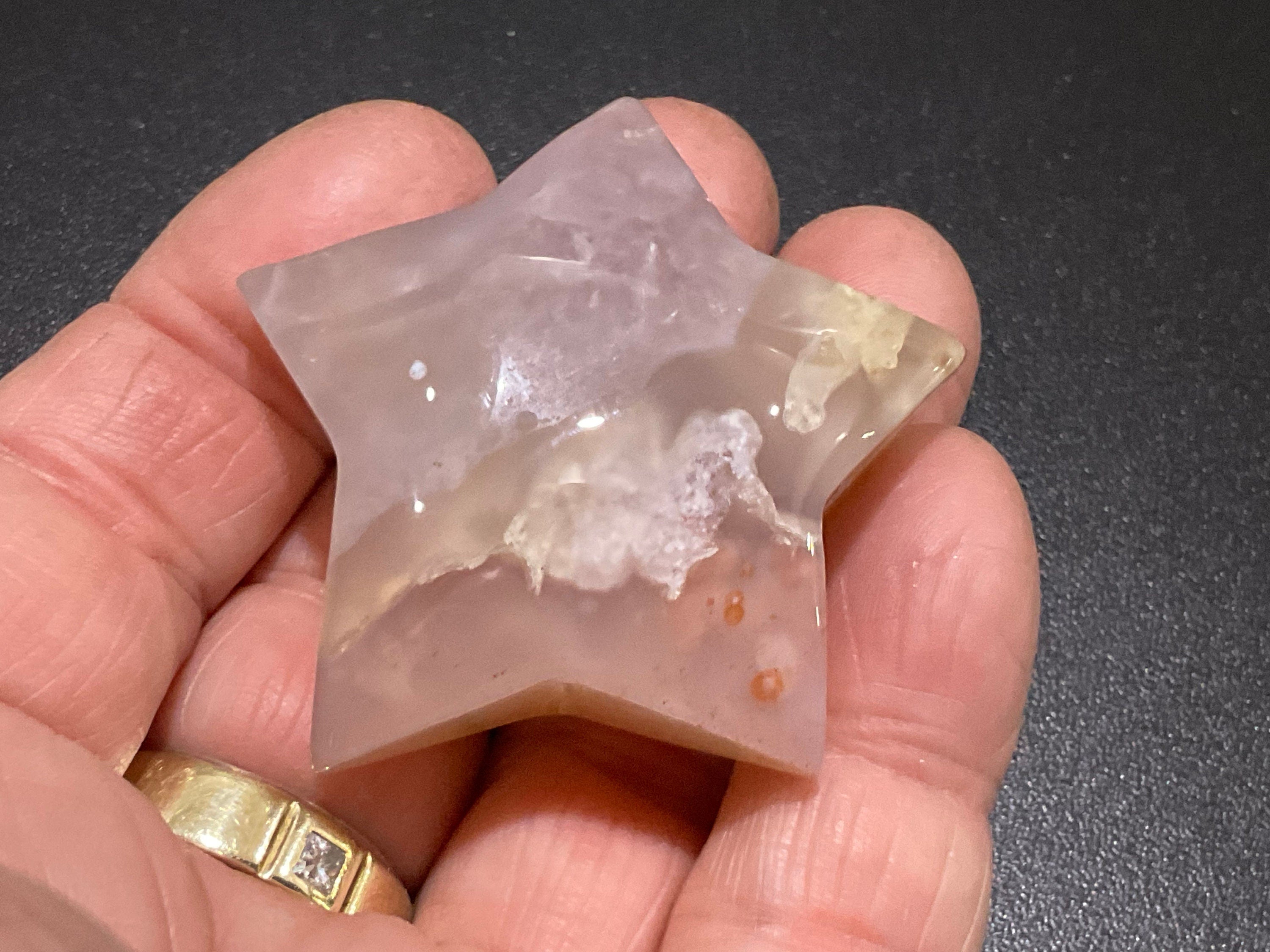 52g Flower Agate Star 7C