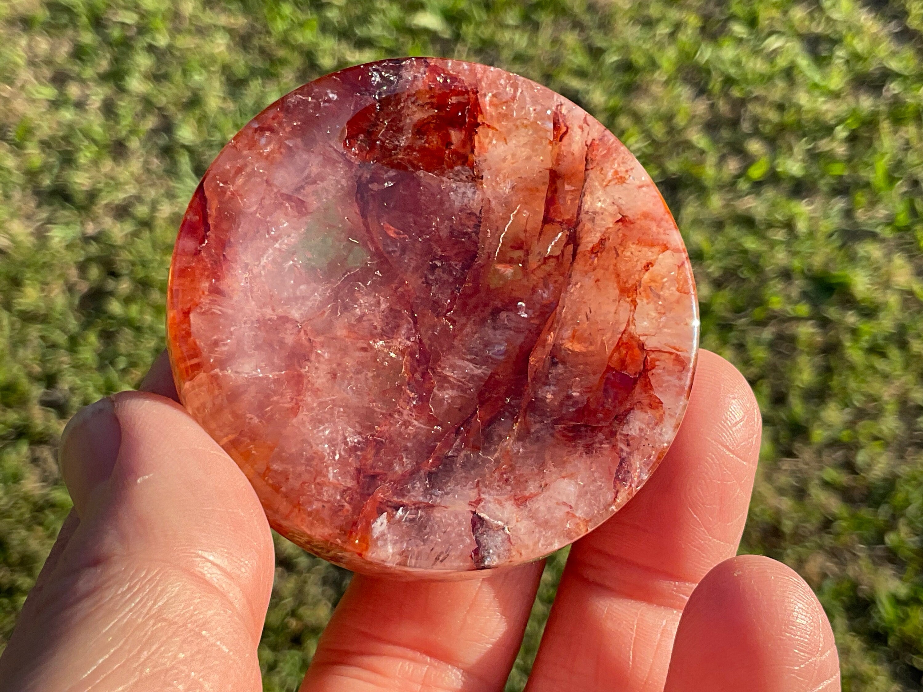 70g Fire Quartz Trinket Tray C