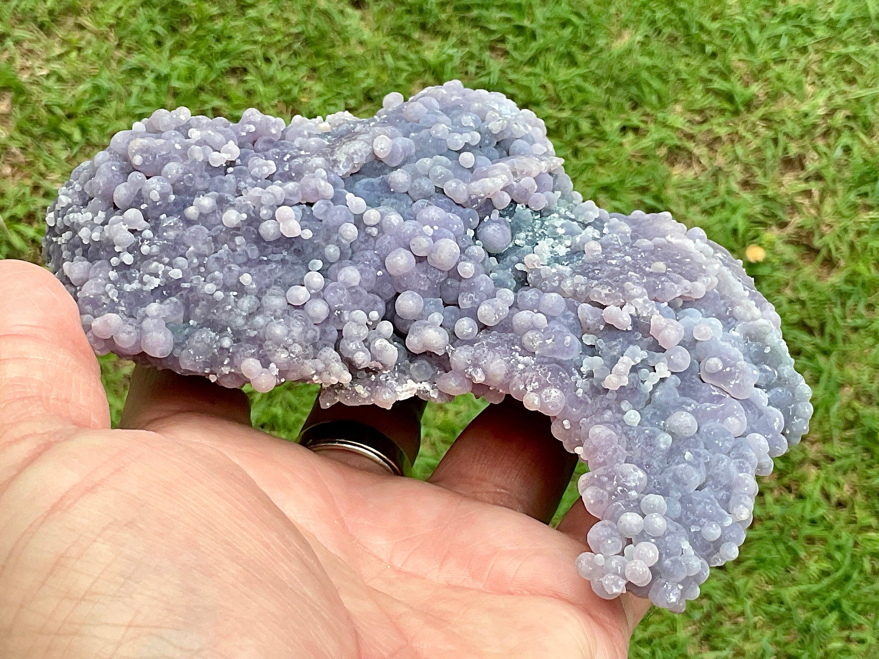 541g Natural Grape Agate Specimen 1E