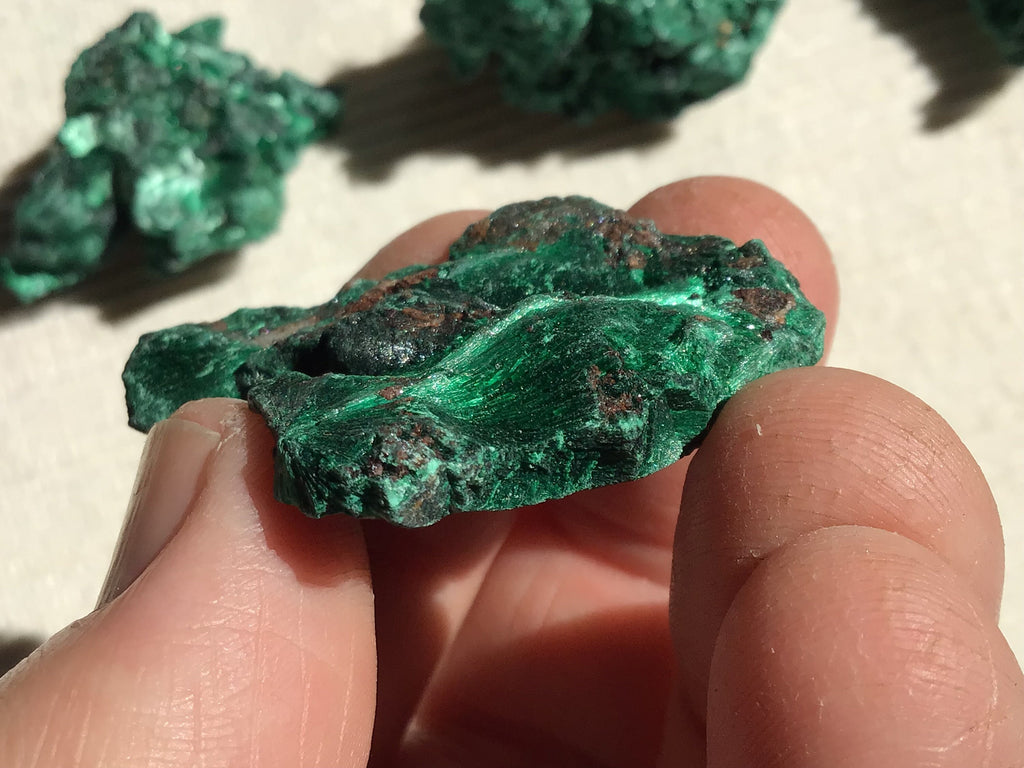 16g Silky Congolese Malachite Specimen 1B