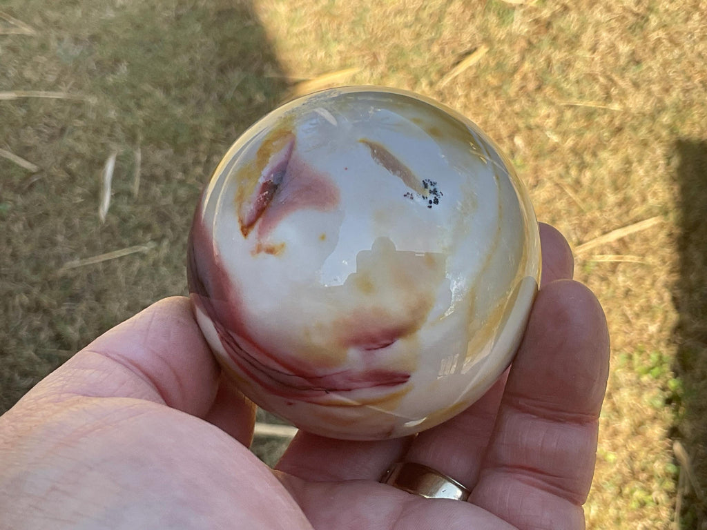 333g (5.7cm diameter) Mookaite Sphere 7C