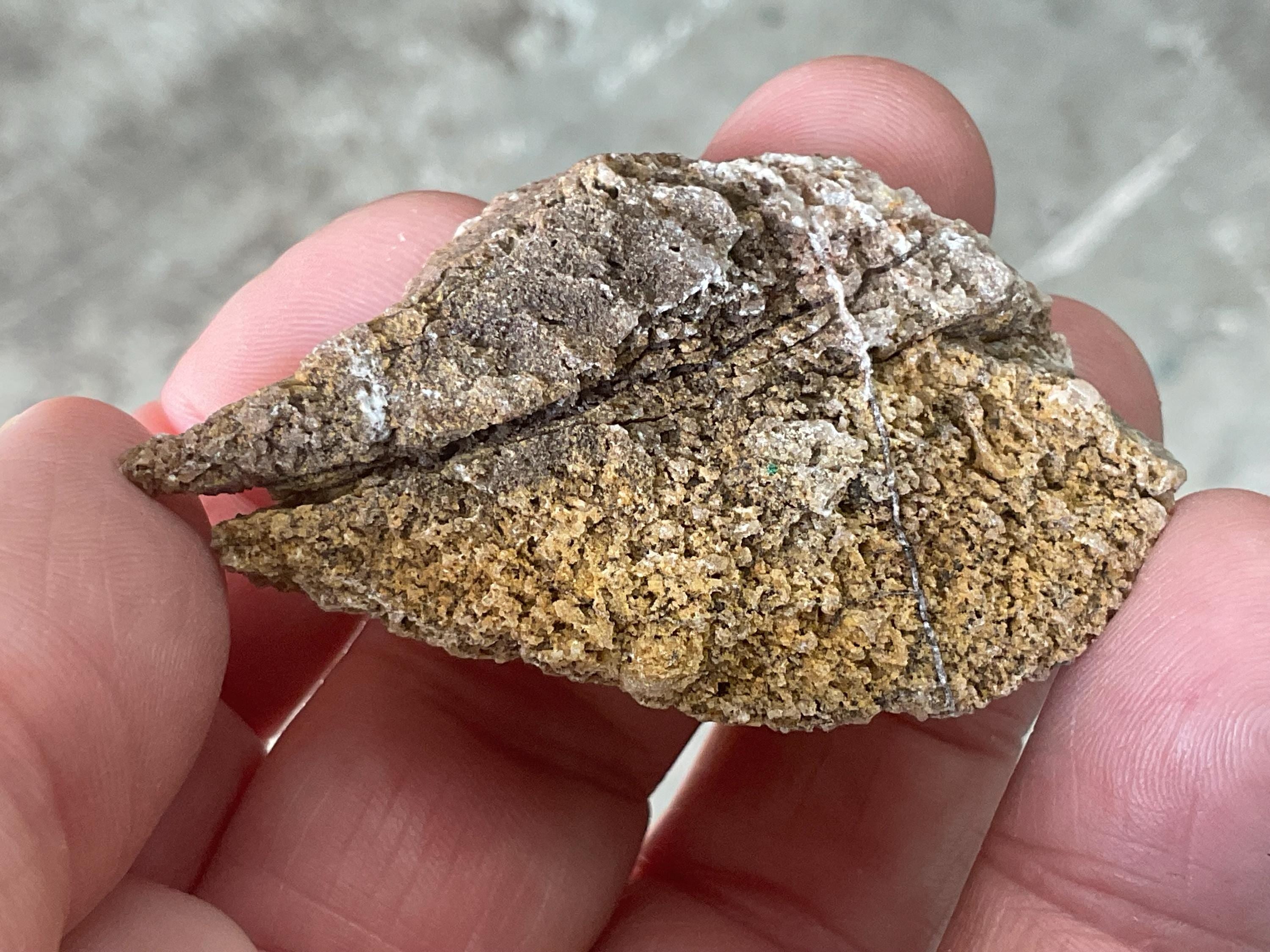 24g Botryoidal Malachite on Quartz Specimen C