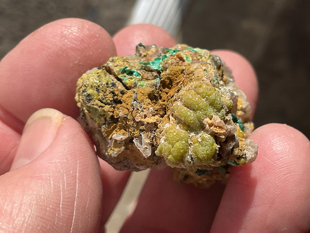 52g Australian Malachite, Cerussite and Pyromorphite Specimen 2B from Rum Jungle