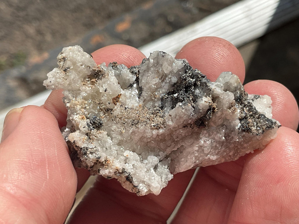 44g Anglesite Specimen 1 from Block14 Opencut Mine Broken Hill