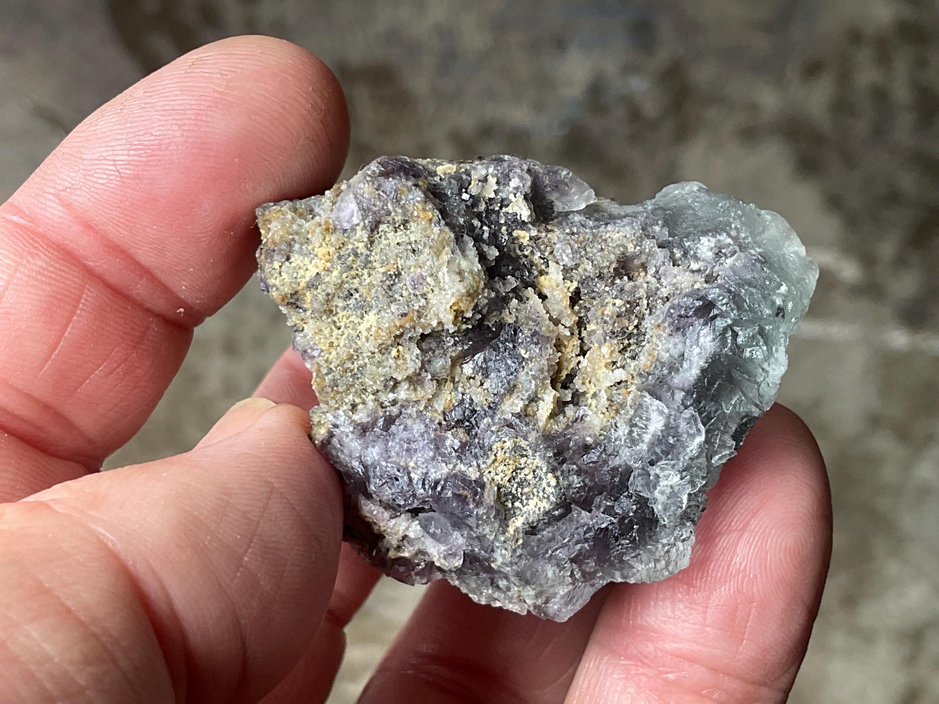 68g Botryoidal Pastel Fluorite Specimen 1C from Henan, China