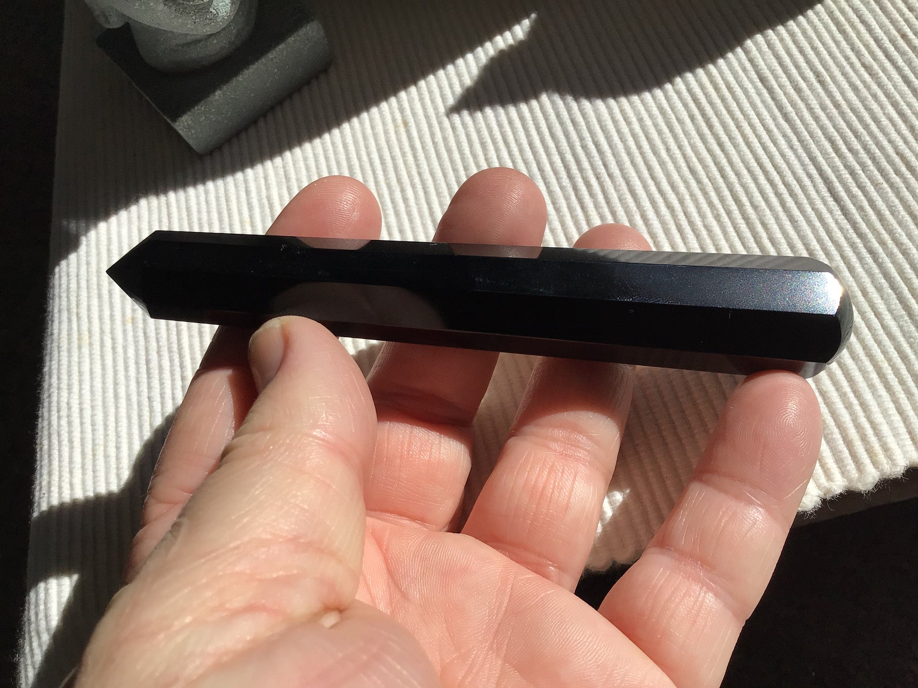 61g Black Obsidian Round Base Generator 1B
