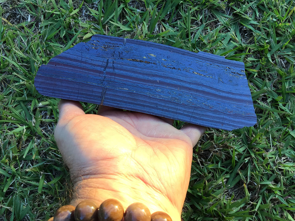 489g Polished Western Australian Tiger Iron Slab 6A