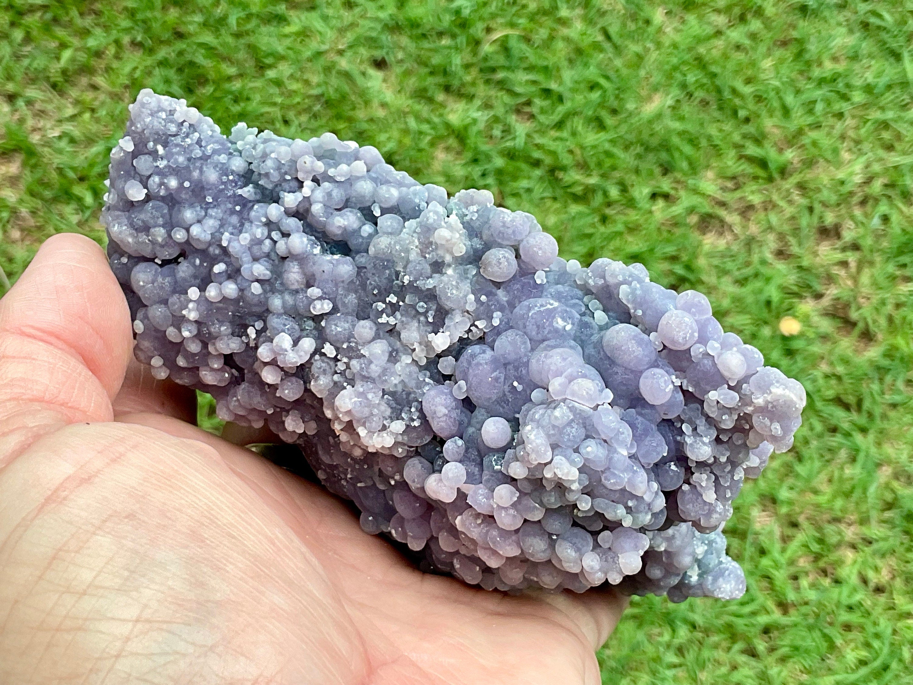 541g Natural Grape Agate Specimen 1E