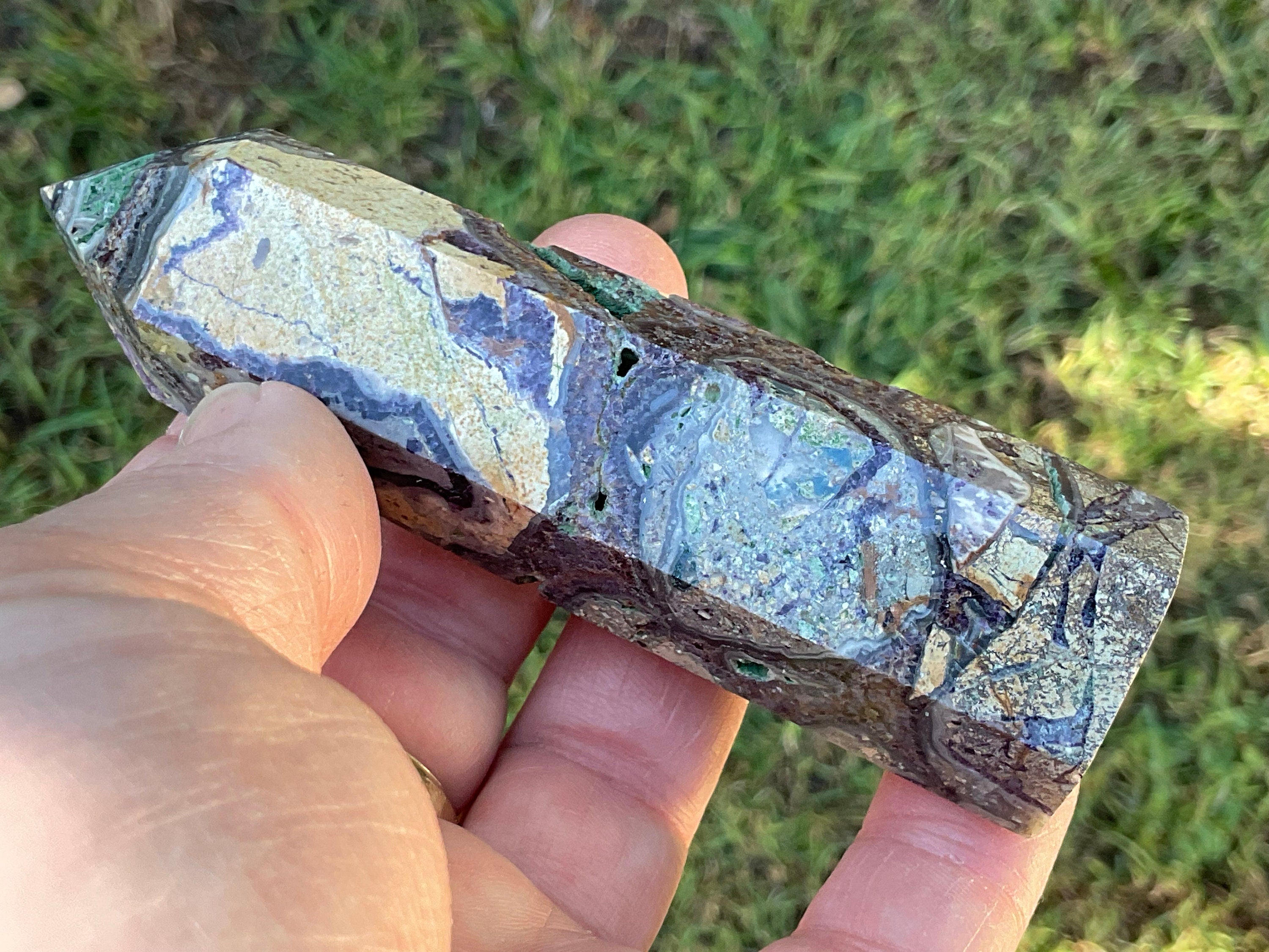 127g Brecciated Fluorite Generator 2A