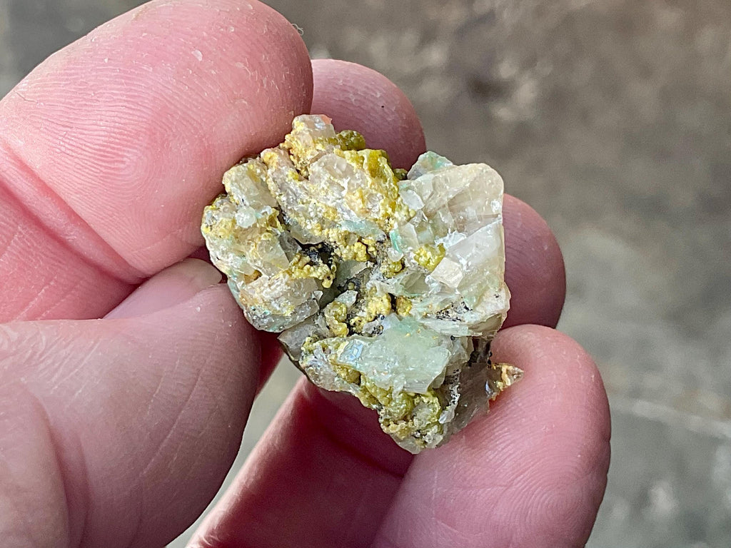 26g Australian Cerussite with Pyromorphite Specimen 1B from Rum Jungle
