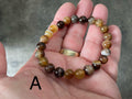 Brown Agate 8mm Bead Bracelets