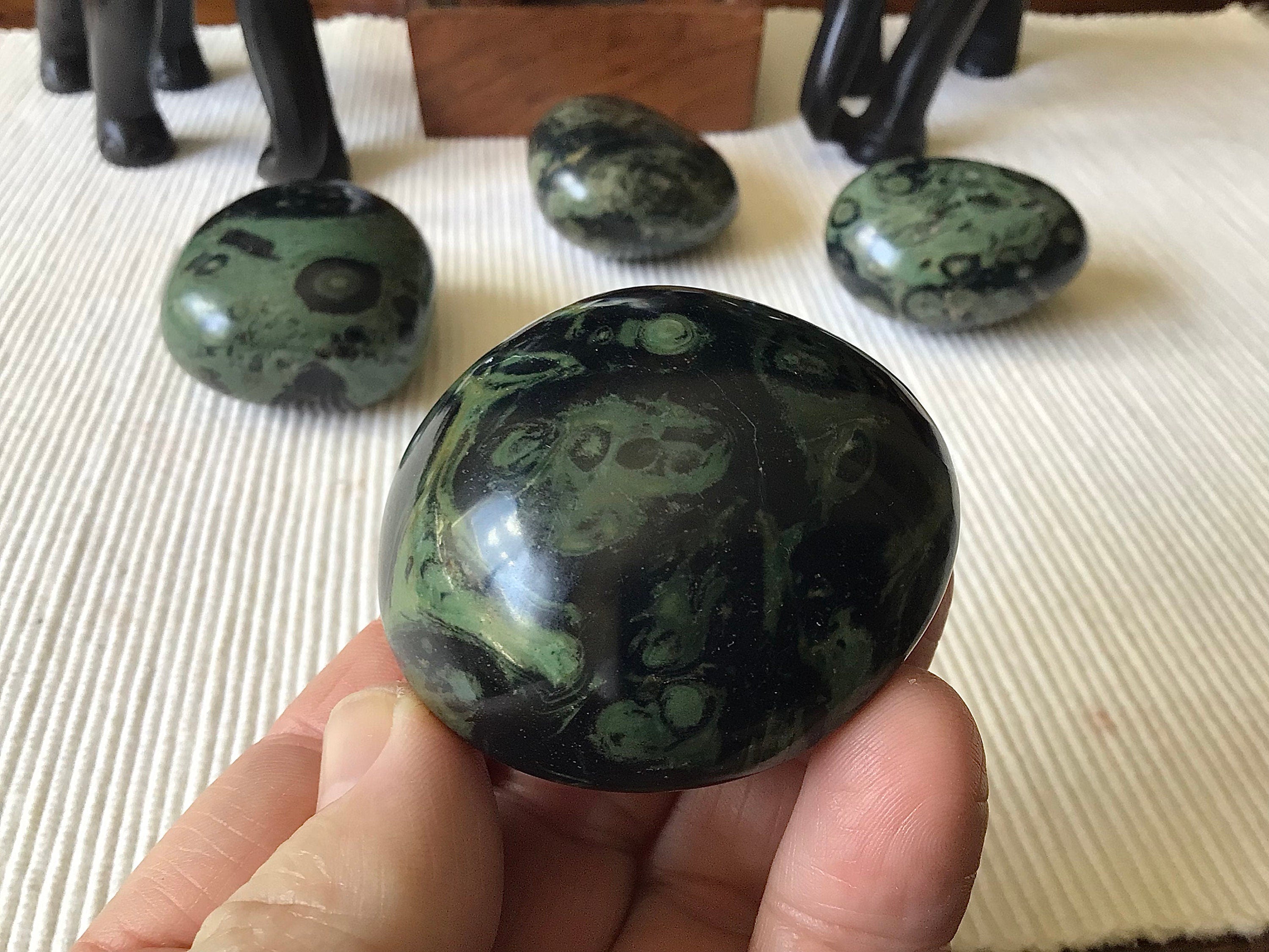 116g Kambaba Jasper Palmstone 3A