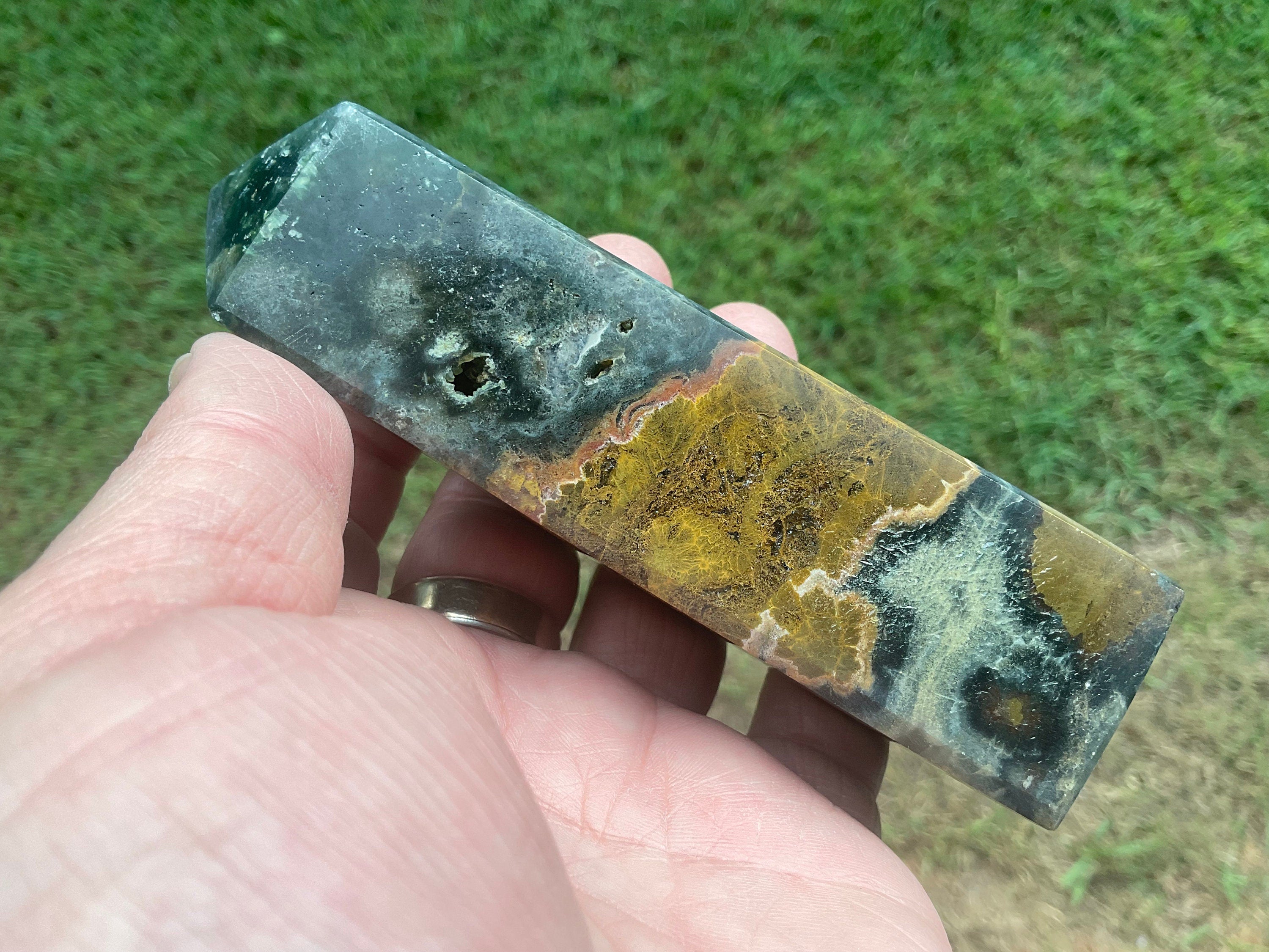 301g Ocean Jasper Obelisk B