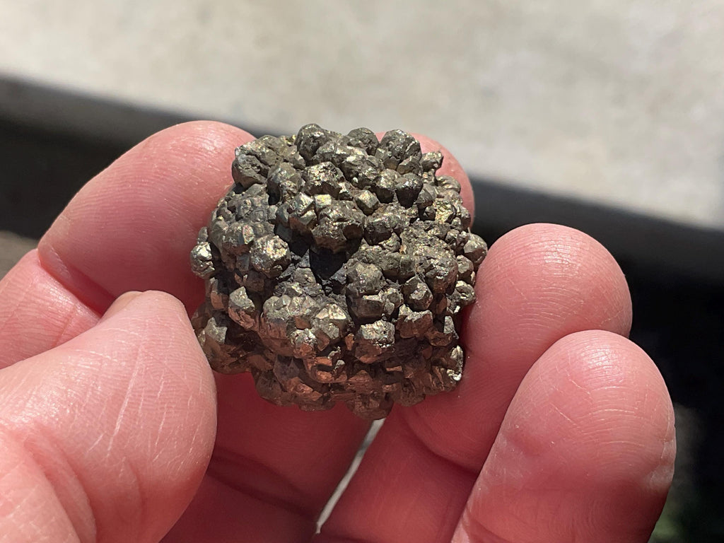 46g Natural Indonesian Pyrite after Marcasite Nodule 2C