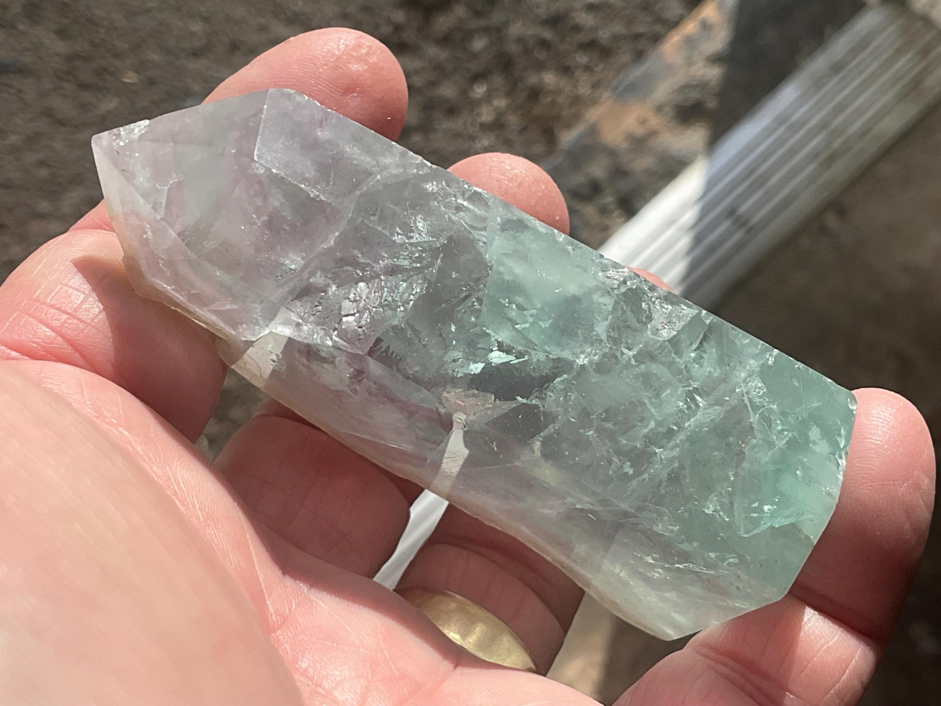 157g Rainbow Fluorite Generator 3C
