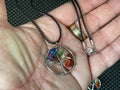 Tree of Life wire wrapped Chakra Pendant