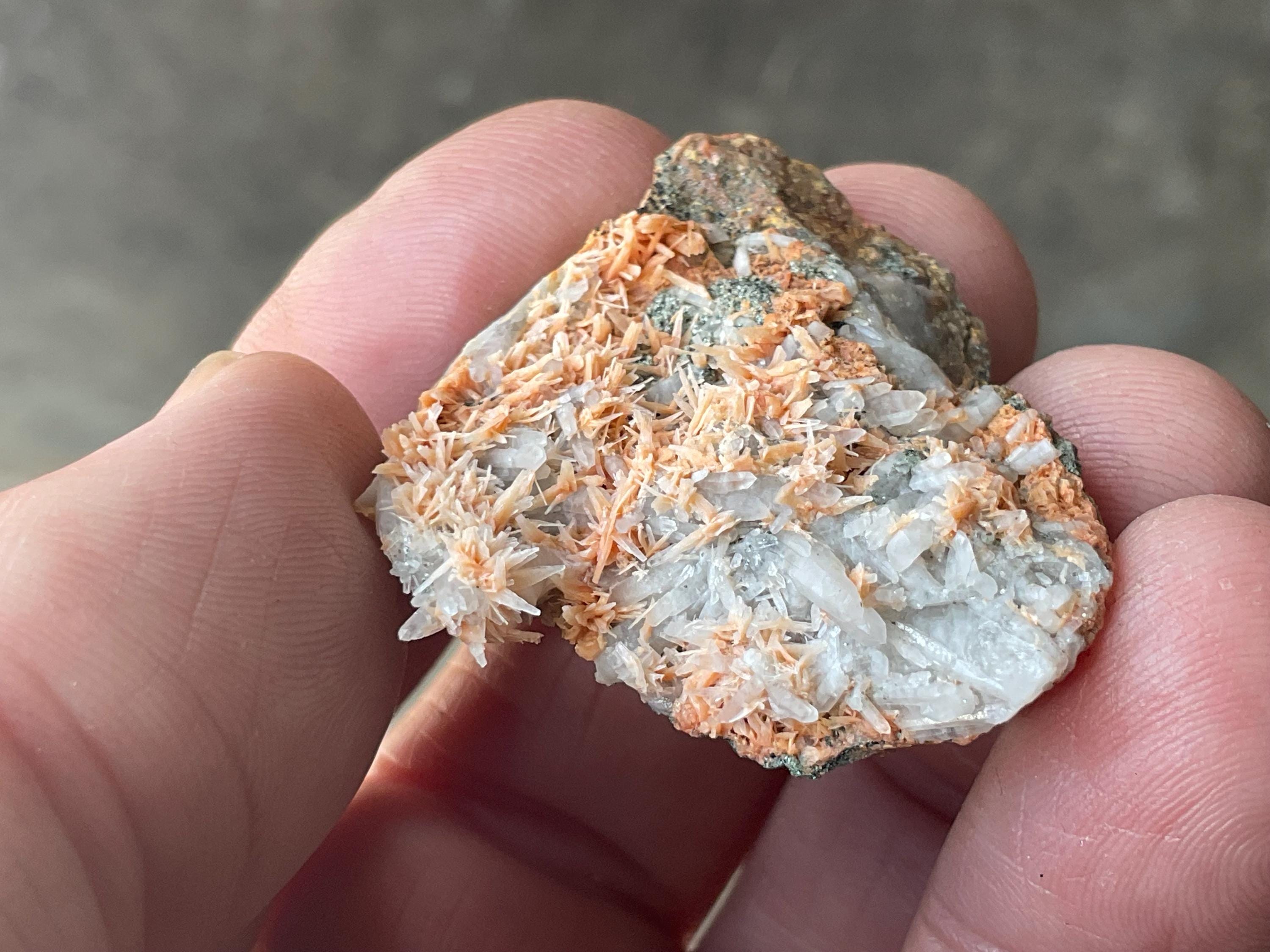 12g Albite with Aragonite Specimen A